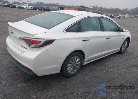 2016 Hyundai Sonata Hybrid Se из США, поврежденный, VIN KMHE24L16GA014030